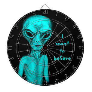 Alien, ich wollte zu glauben dartscheibe