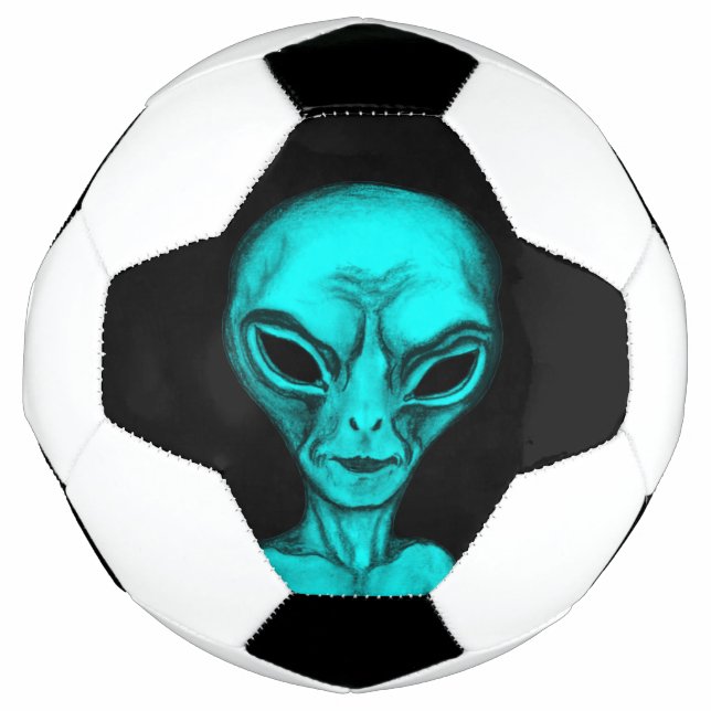 Alien, ich wollte zu glauben fußball (Vorderseite)