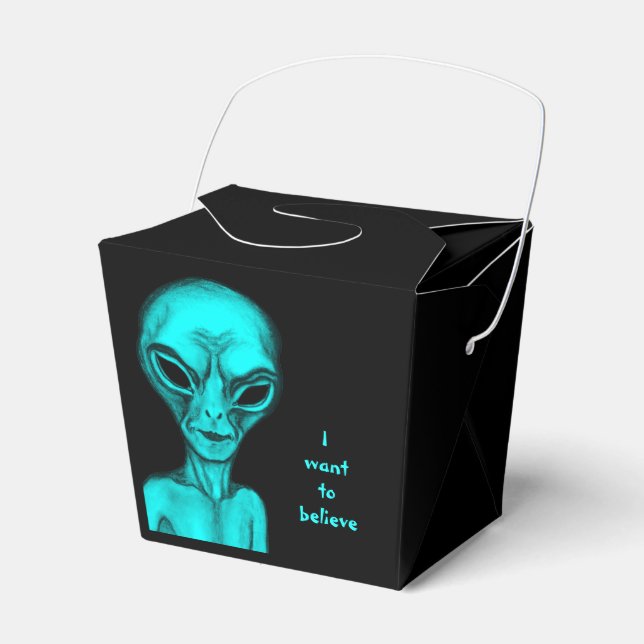 Alien, ich wollte zu glauben geschenkschachtel (Vorderseite)