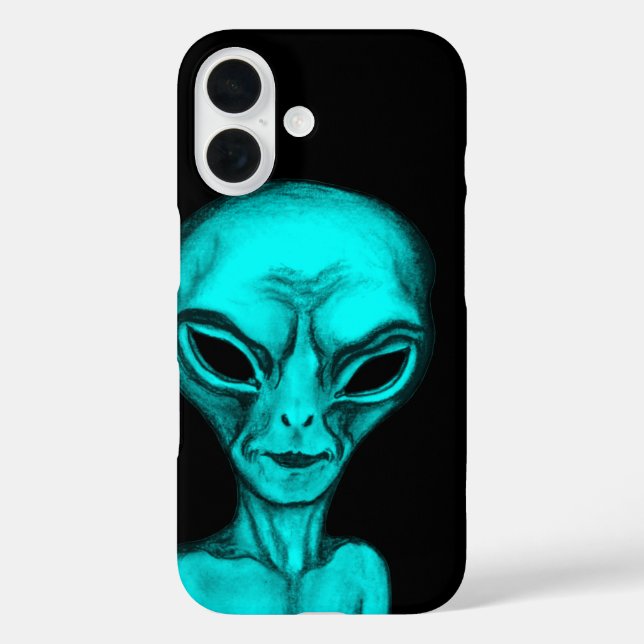 Alien, ich wollte zu glauben iPhone 16 hülle (Rückseite)