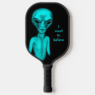 Alien, ich wollte zu glauben pickleball schläger