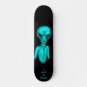 Alien, ich wollte zu glauben skateboard