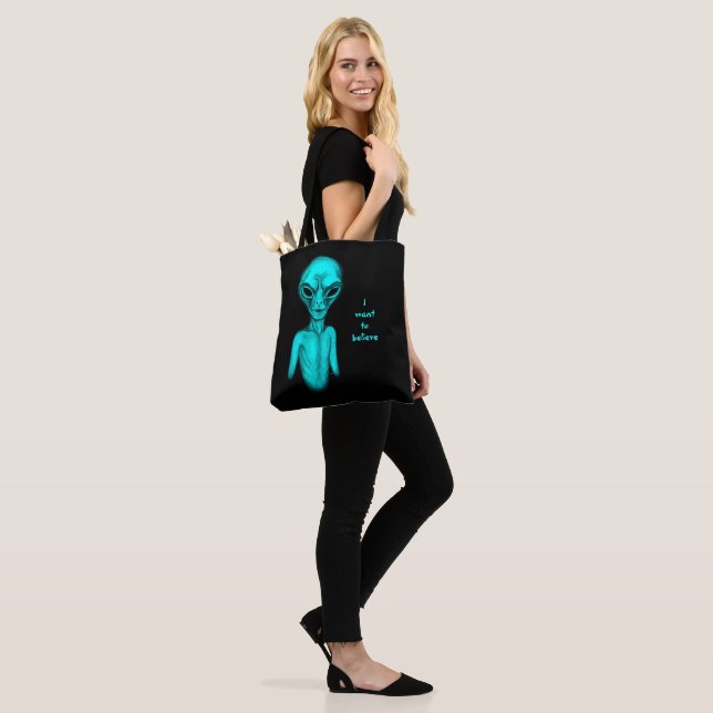 Alien, ich wollte zu glauben tasche (Am Model)