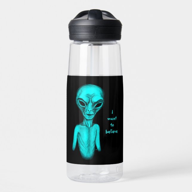 Alien, ich wollte zu glauben trinkflasche (Vorne)