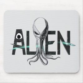 Alien im Weltraum Mousepad