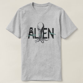Alien im Weltraum T-Shirt