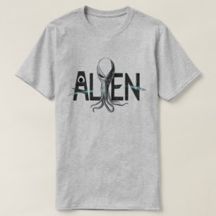 Alien im Weltraum T-Shirt