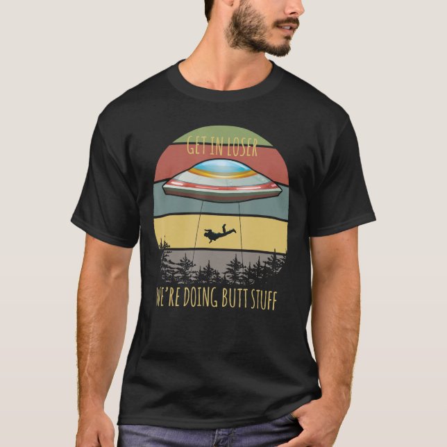Alien Invasion Outfit in weniger tun wir aber T-Shirt (Vorderseite)