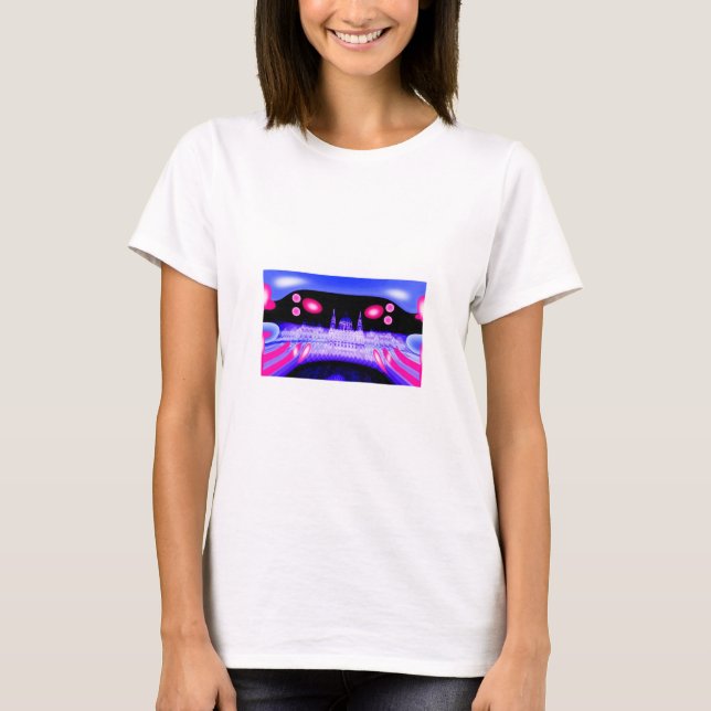 Alien-Invasion T-Shirt (Vorderseite)