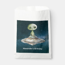 Alien Invasion Weltraum Geburtstag Geschenktütchen