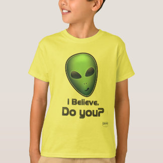 Alien : Je crois. Faites-vous ? T-shirt d'enfants