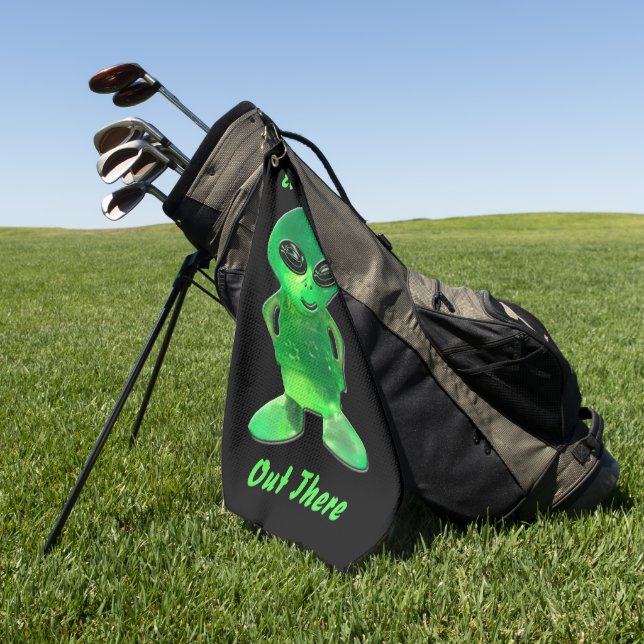 Alien Jewel Golfhandtuch (Gras)