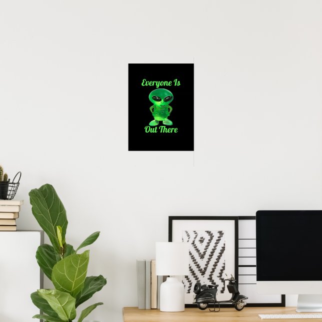 Alien Jewel Poster (Heimbüro)