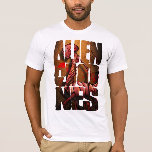 Alien Jones de T-shirt de TMAH (Devant)