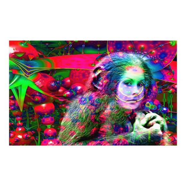 Alien Jungle Fotodruck (Vorne)