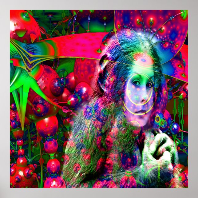 Alien Jungle Poster (Vorne)