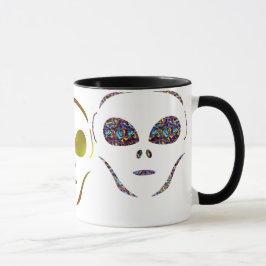 Alien-Kaffee-Tasse Tasse