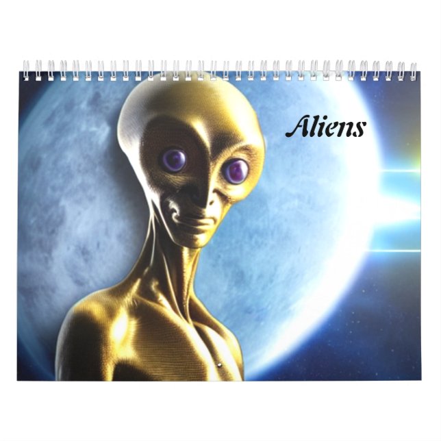Alien Kalender (Titelbild)