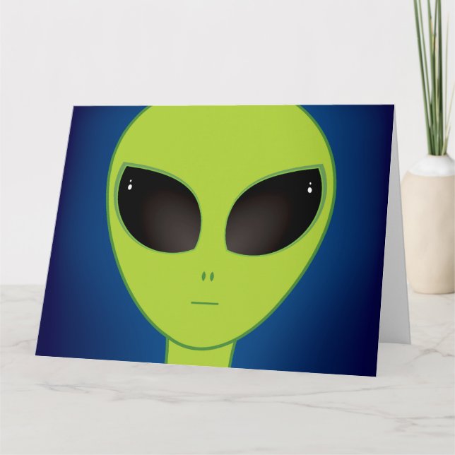 Alien Karte (Vorderseite)