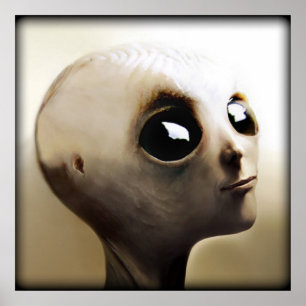 Alien-Kinderplakat Poster