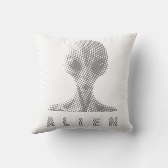 Alien Kissen (Rückseite)
