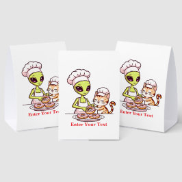 Alien-Koch-Katze-Donut-Kawaii-Design Tischaufsteller