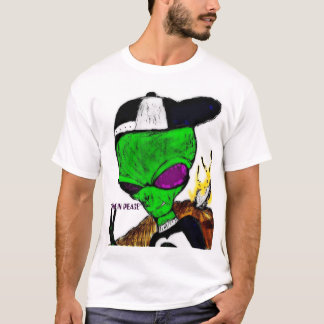Alien kommt in Frieden T-Shirt