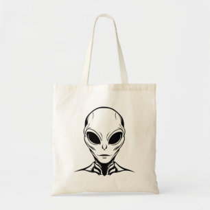 Alien-Kopf Tragetasche
