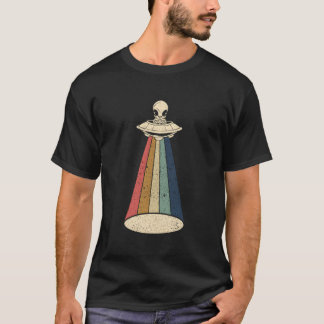 Alien-Kopf-Ufo-Alien T-Shirt