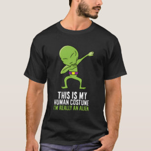 Alien Kostüm Das ist mein menschliches Kostüm, das T-Shirt