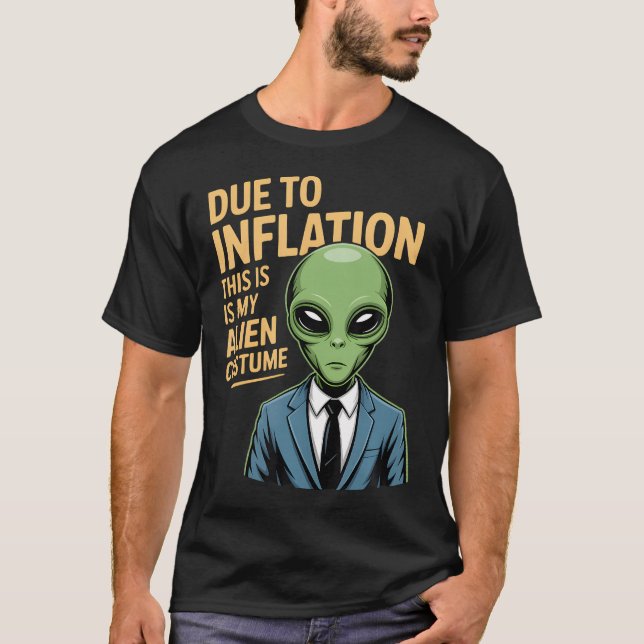 Alien-Kostüm T-Shirt (Vorderseite)