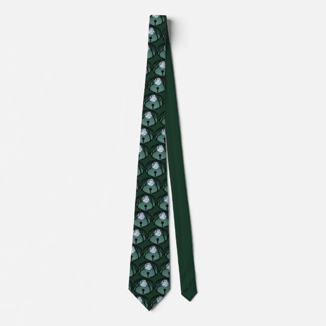Alien Krawatte Gifts Gray Alien Necktie Alien Kuns (Vorderseite)