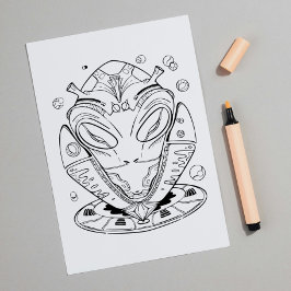 Alien: Kreaturen aus diesem Welt-Farbenplakat Poster