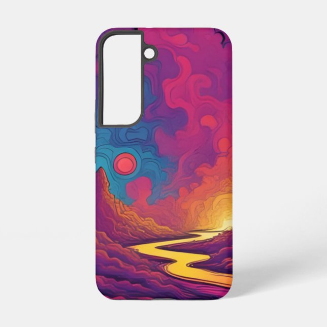 Alien-Länder Samsung Galaxy Hülle (Rückseite)