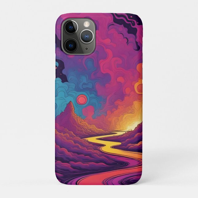 Alien Lands Case-Mate iPhone Hülle (Rückseite)