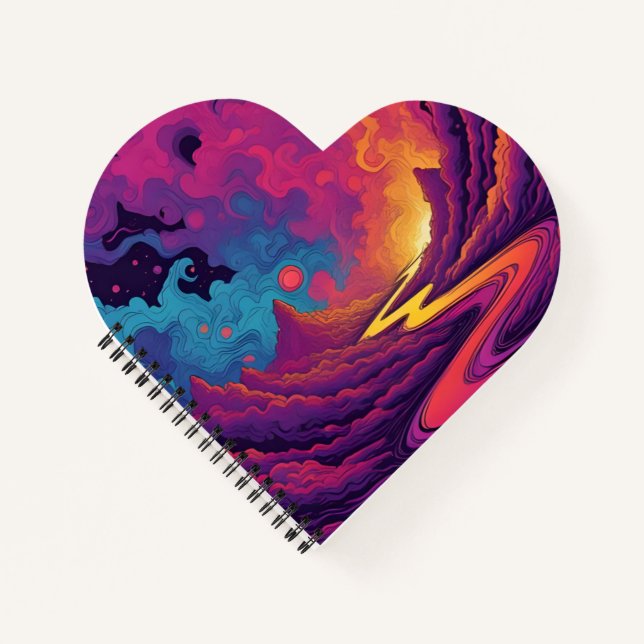 Alien Lands Notizbuch (Vorderseite)