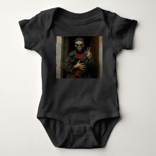 Alien Liebe Baby Strampler