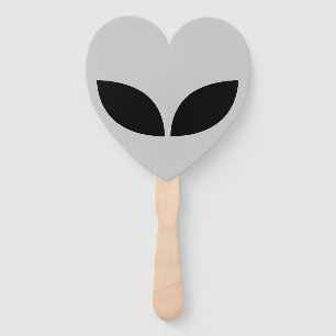 Alien Liebe Heart Paper Untersetzer Fächer