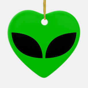 Alien Liebe Herzliche Keramik Ornament