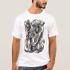 Alien limbo Ink Art T-Shirt