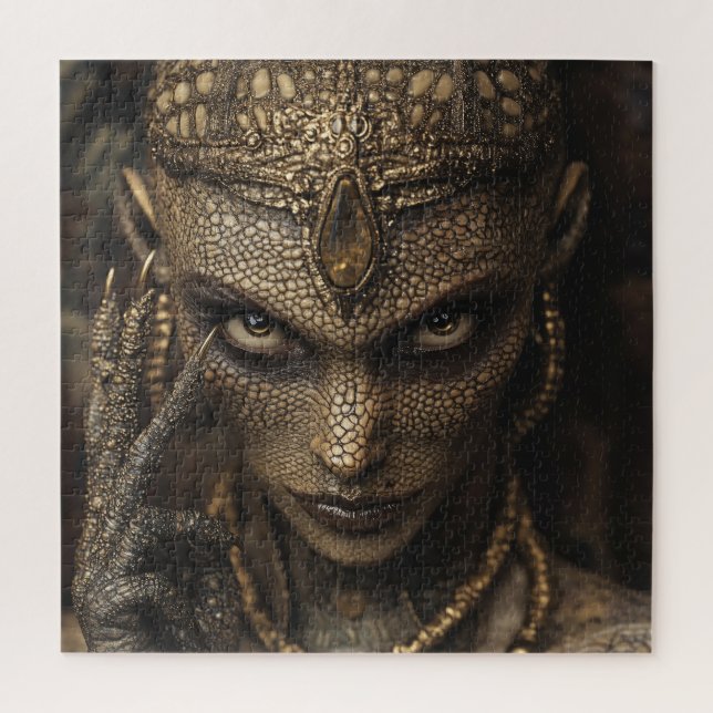 Alien Lizard Woman (Vertikal)