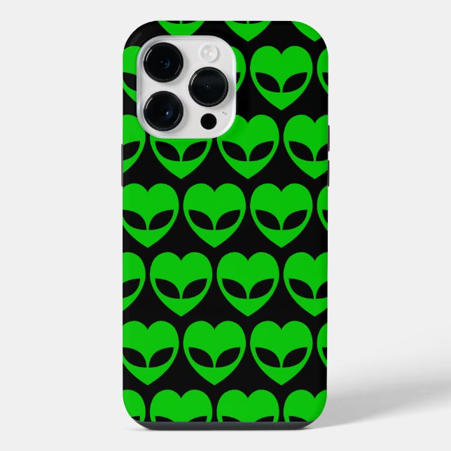 Alien Love Heart Case-Mate iPhone-Hülle iPhone 14 Pro Max Hülle (Rückseite)