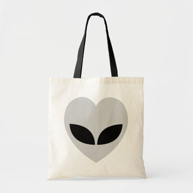 Alien Love Heart Sac fourre-tout (Devant)