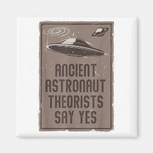 Alien Lover Ufo Theoretiker des alten Astronauten Magnet