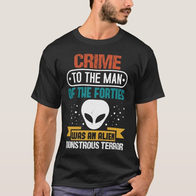 Alien Lovers Geschenk T-Shirt (Vorderseite)