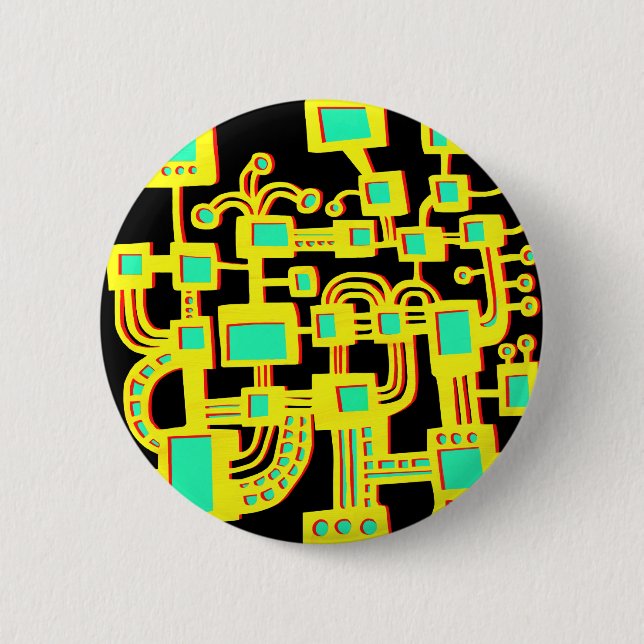 Alien-Maschine Button (Vorderseite)