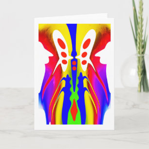 Alien-Maschinenkunst Karte