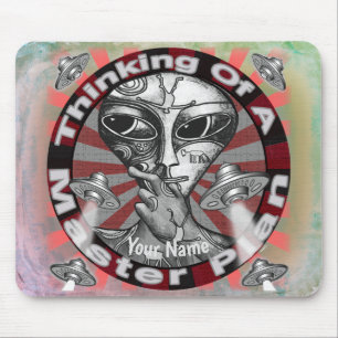 Alien Masterplan Mouse Pad Mousepad