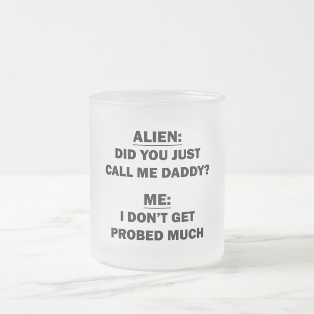 Alien Mattglastasse (Mittel)