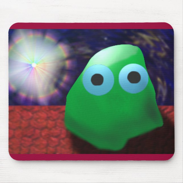 Alien-Mausunterlage Mousepad (Vorne)